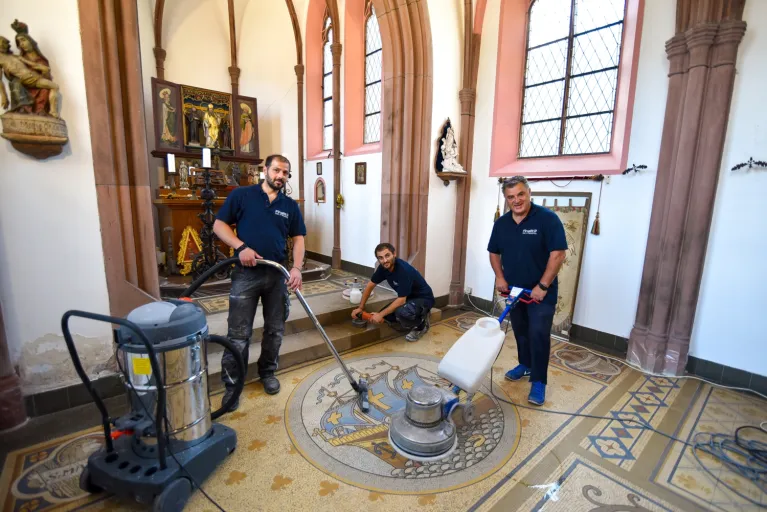 Professionelle Steinreinigung